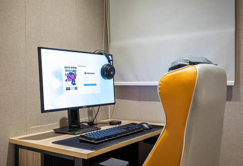 수피리어 싱글 룸, 网鱼电竞酒店上海新国际博览中心店