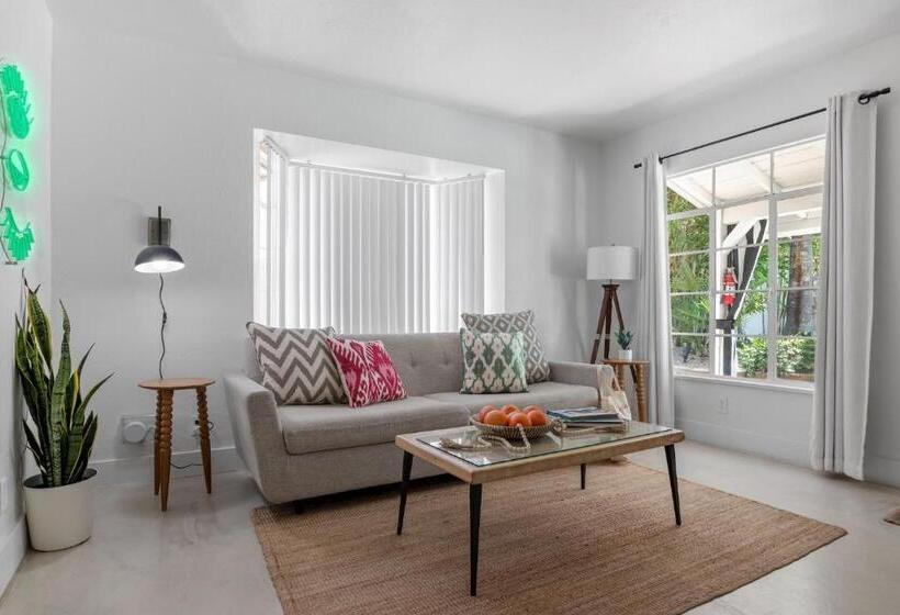 带1个卧室的别墅, Designer Gem Near Downtown Palm Springs