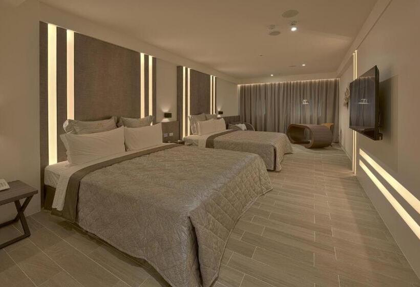 اتاق استاندارد چهار تخته, 新城九八精緻旅館