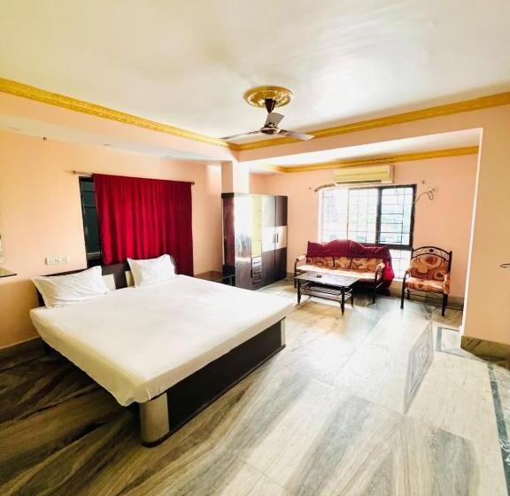 デラックスルーム, Goroomgo Relyef Inn Kolkata   Fully Air Conditioned