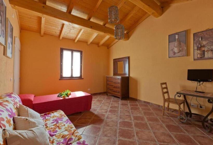 带1个卧室的高级公寓, Nuova Scardua Agr Cucina Tipica