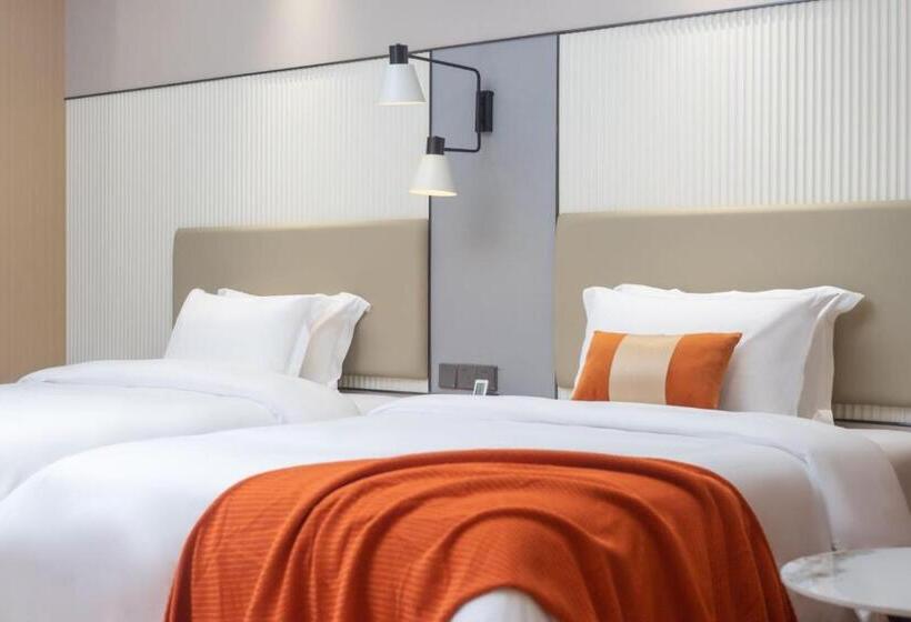 Standard Room 2 Double Beds, Guangzhou Yashe International Apartment