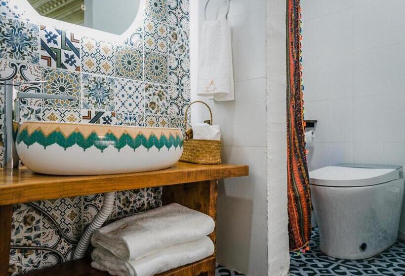 Standaardkamer met Jacuzzi, 达卜·九宿民宿