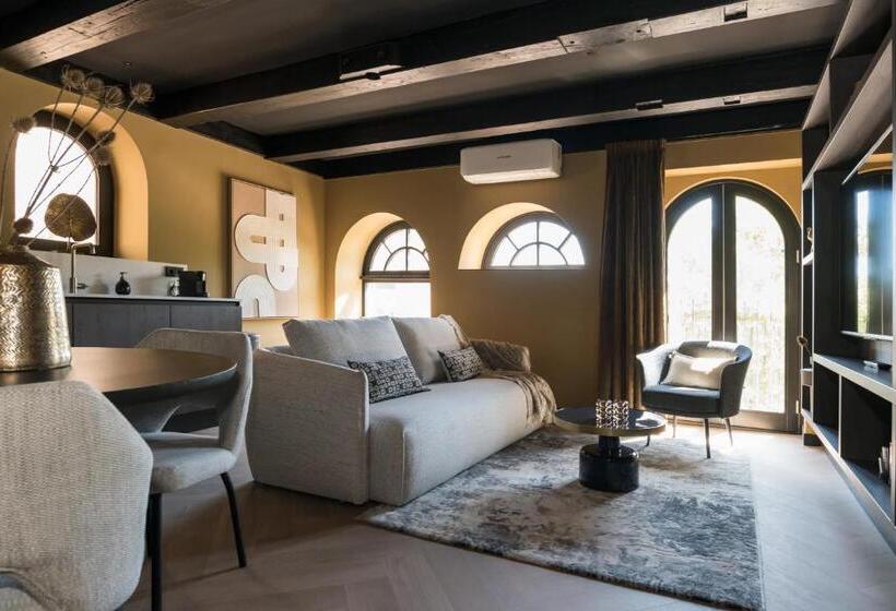 带城市景观带一个卧室的公寓, Stadslogement De Vooruitgang