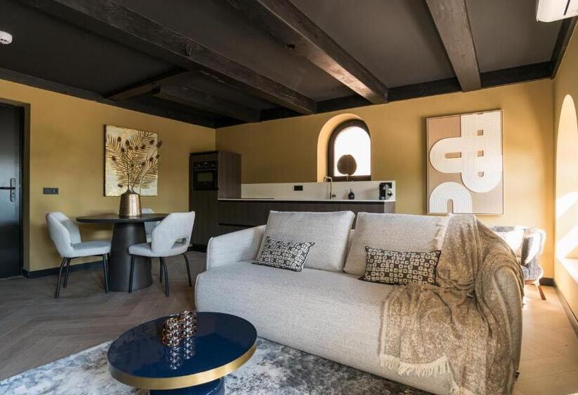 带城市景观带一个卧室的公寓, Stadslogement De Vooruitgang