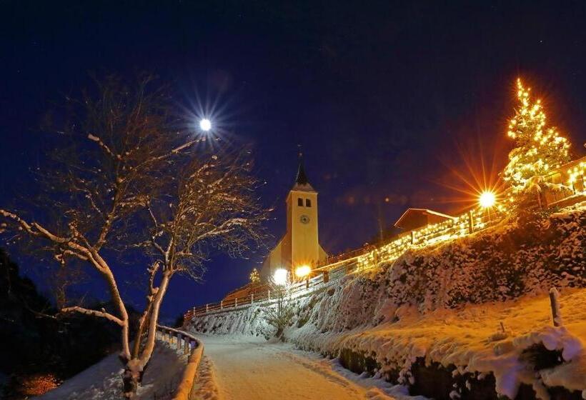 דירה בת חדר שינה 1 עם נוף, Aparthotel Almrösl Im Großarltal