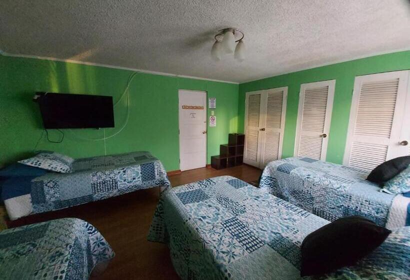 اتاق چهار تخته با دستشویی مشترک, Hostal Salt And Pepper