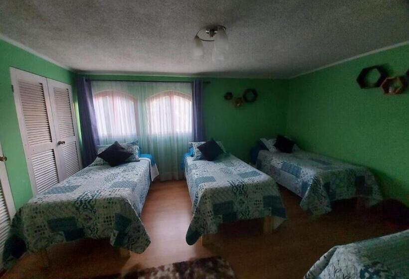 اتاق چهار تخته با دستشویی مشترک, Hostal Salt And Pepper