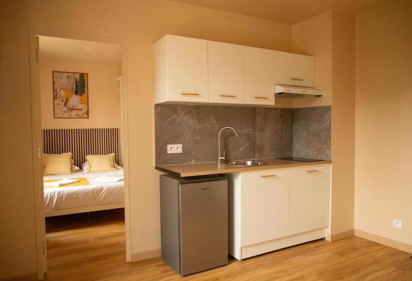 2ベッドルームデラックスアパートメント, Arthur Residency Luxury Apartment Gare Le Havre