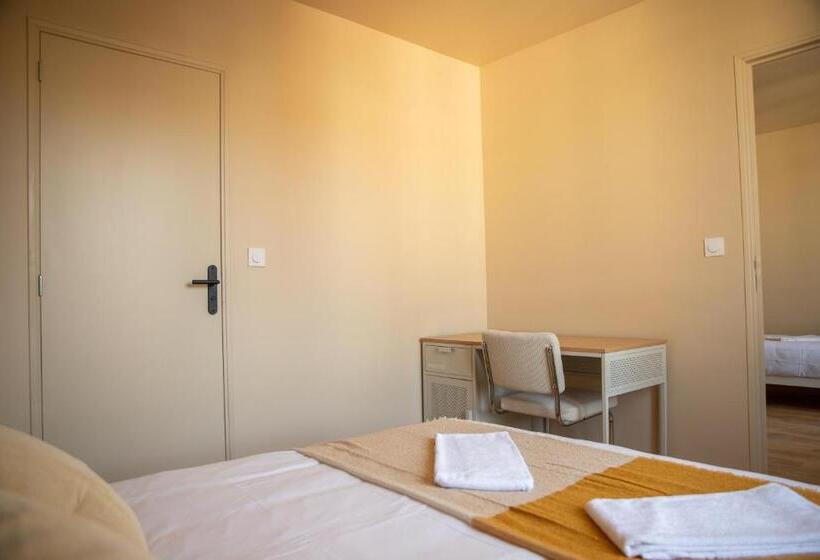 2ベッドルームデラックスアパートメント, Arthur Residency Luxury Apartment Gare Le Havre