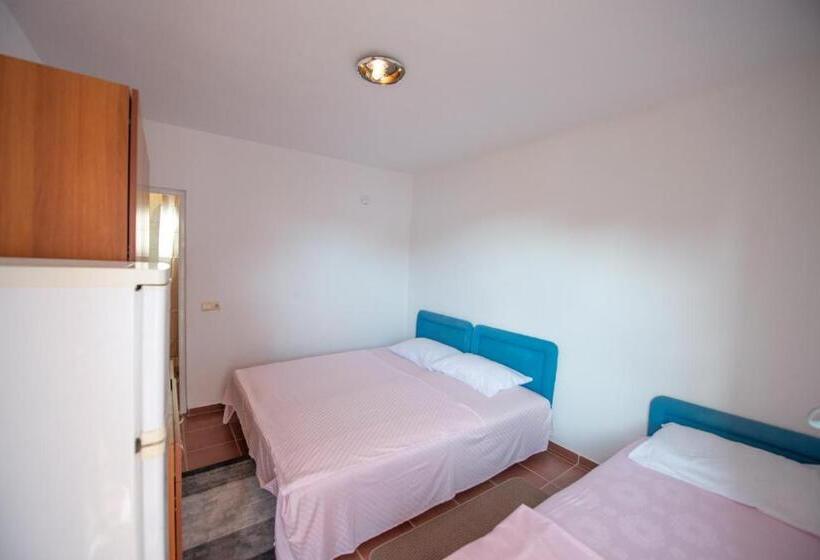 اتاق استاندارد سه تخته با بالکن, Shkreli Apartments