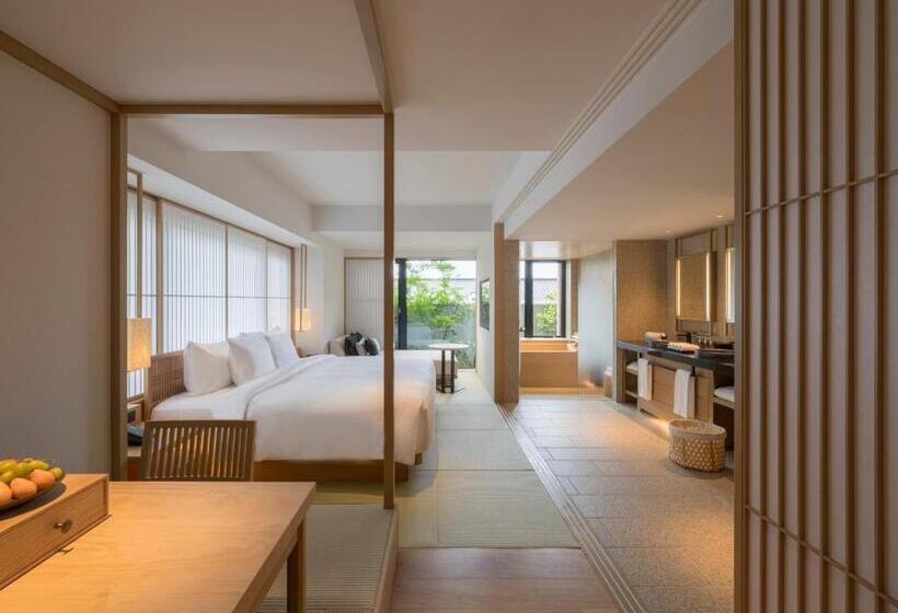 اتاق سوپریور با تخت بزرگ, Banyan Tree Higashiyama Kyoto