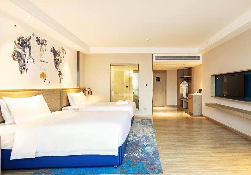 Номер Superior с Видом, Kyriad Marvelous Hotel Shenzhen Linheng Plaza Liuyue Subway Station