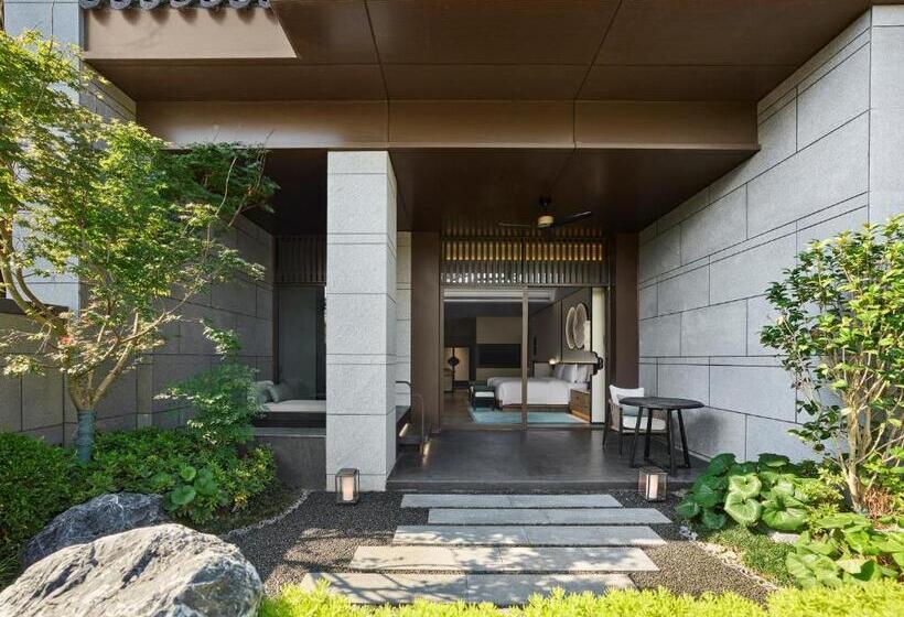 带大床的标准间, Banyan Tree Yangcheng Lake