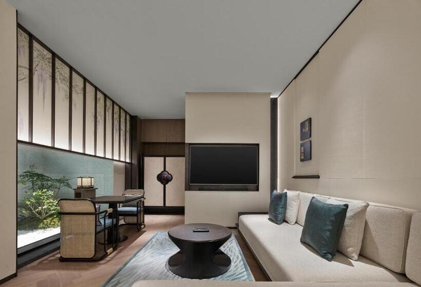 带大床的标准间, Banyan Tree Yangcheng Lake