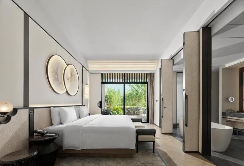 带大床的标准间, Banyan Tree Yangcheng Lake