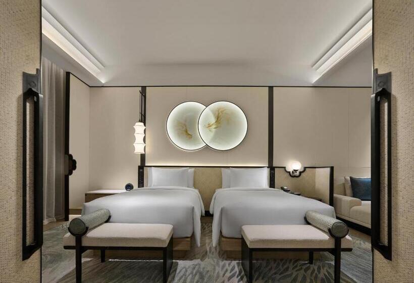 标准间带露台, Banyan Tree Yangcheng Lake