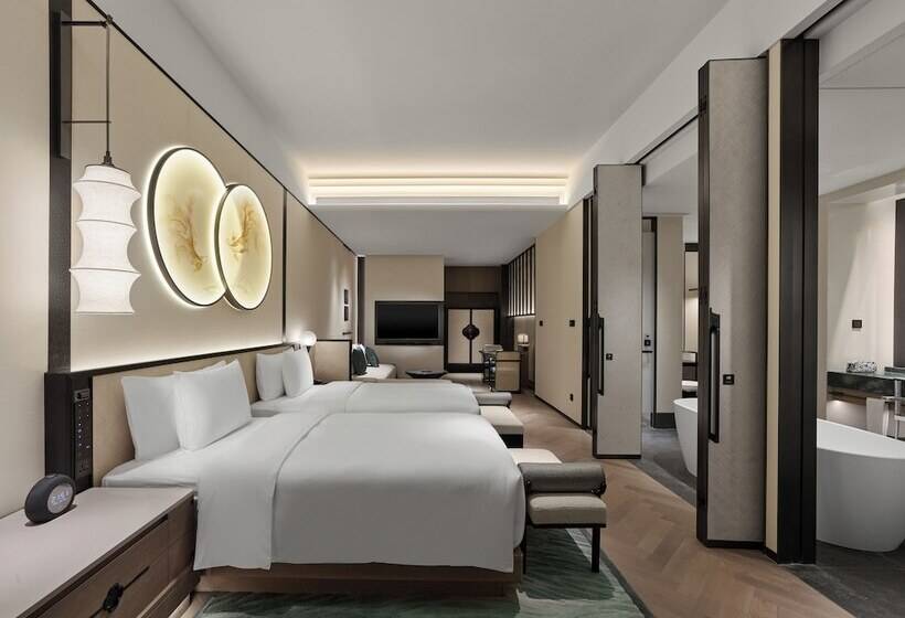 标准间带湖景, Banyan Tree Yangcheng Lake