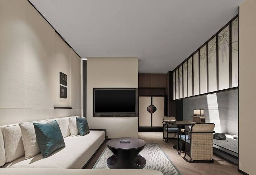 标准间带露台, Banyan Tree Yangcheng Lake