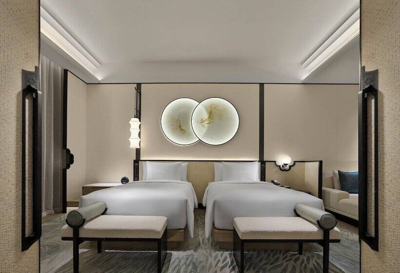 标准间带露台, Banyan Tree Yangcheng Lake