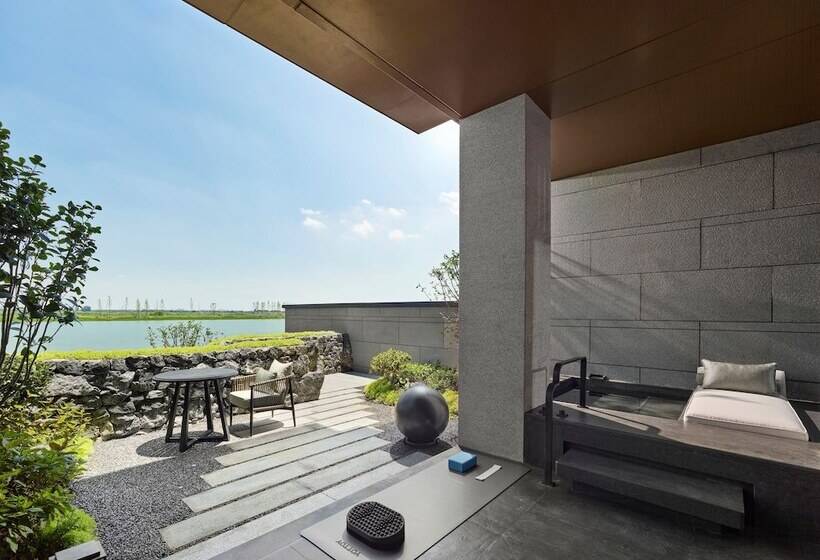 套房配有游泳池, Banyan Tree Yangcheng Lake