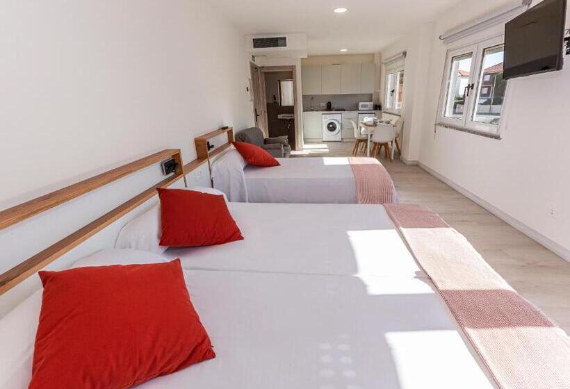 Номер Стандарт Трехместный, Ola Apartamentos Finisterre