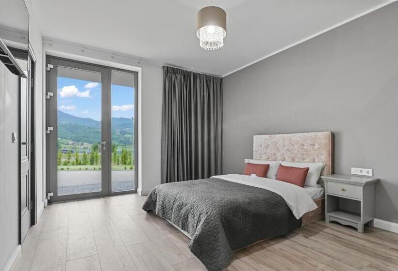 اتاق استاندارد با چشم‌انداز دریاچه, Modern Cosy House By Lake View Colibita Resort   Vila C2