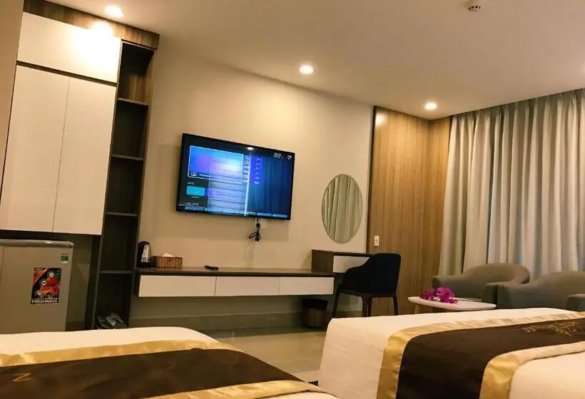 اتاق لوکس سه تخته, Bella Hotel Lounge Long Beach Phú Quốc