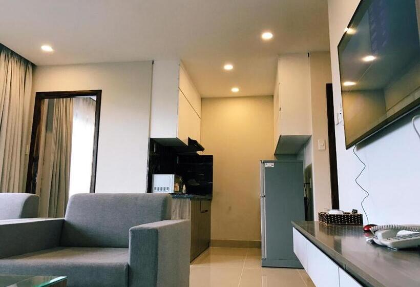 آپارتمان لوکس 2 خوابه, Bella Hotel Lounge Long Beach Phú Quốc