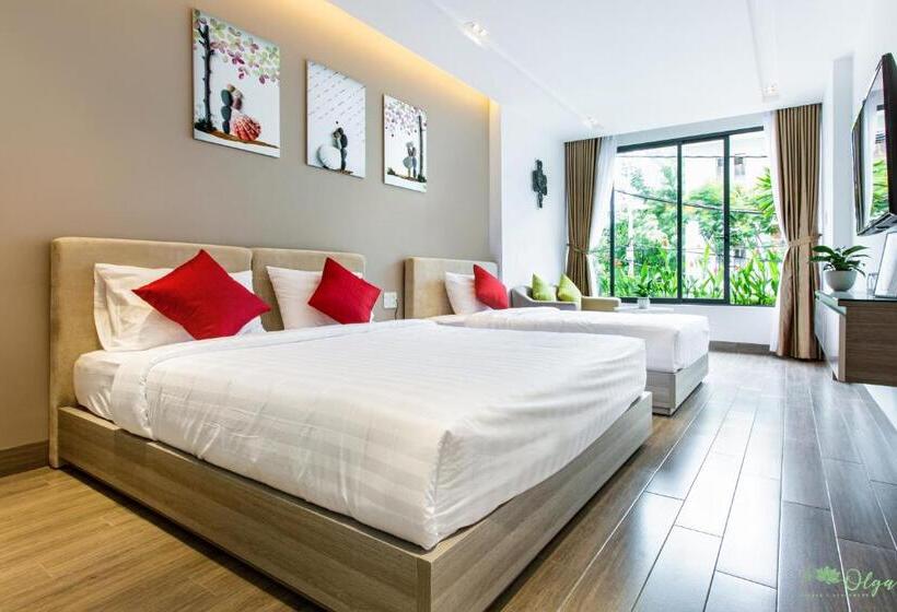 带阳台的豪华间, Olga Apartments