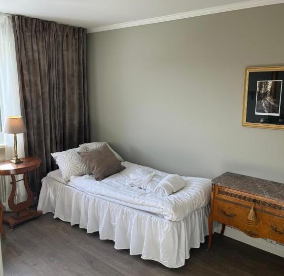 חדר יחיד נוף לגינה, Smedjebackens Pensionat