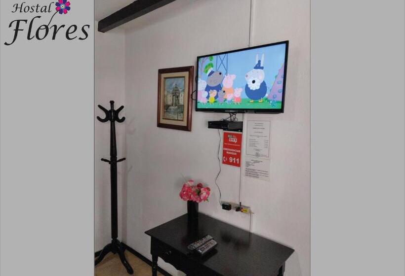 חדר אקונומי יחיד, Hostal Flores