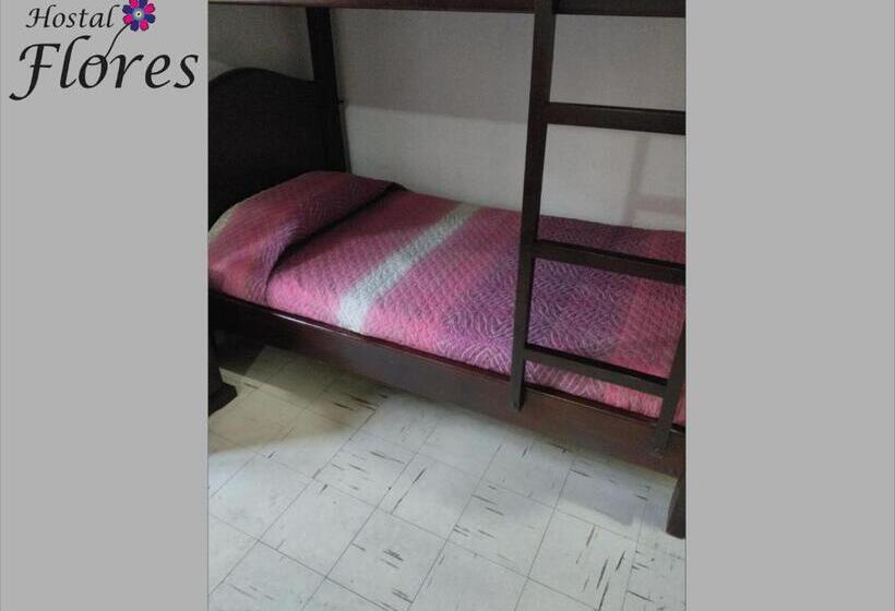 חדר סטנדרט לארבעה, Hostal Flores