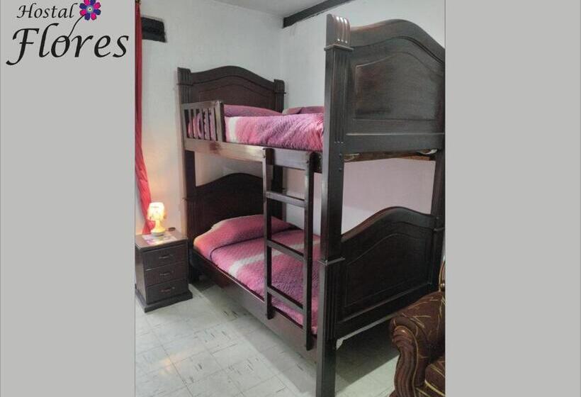 חדר סטנדרט לארבעה, Hostal Flores