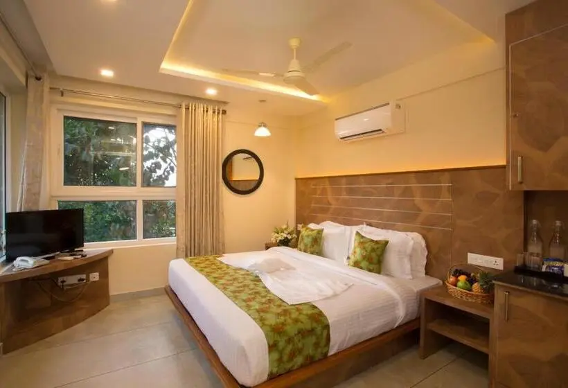 キングサイズベッドのスーペリアルーム, Amrezy Resort And Spa By Stride, Wayanad