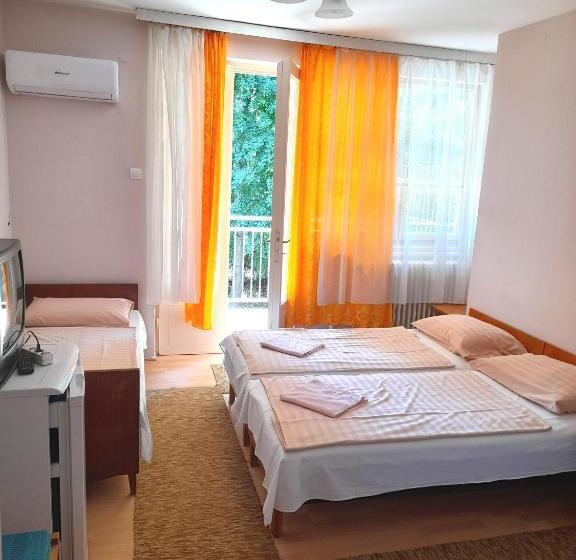 חדר לארבעה סטנדרטי עם מרפסת, Bendegúz Villa