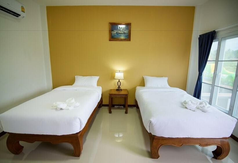 اتاق استاندارد با چشم‌انداز رودخانه, Lamphurai Riverside Resort And Spa