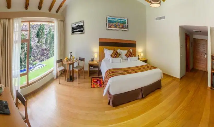 اتاق لوکس با تخت بزرگ, Taypikala Deluxe Valle Sagrado