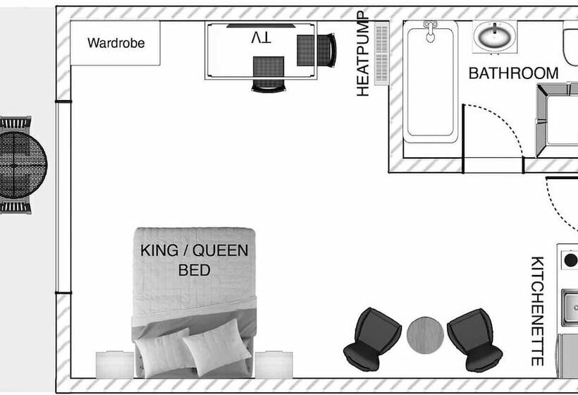 Студио Executive, Coastal Ridge Apartments