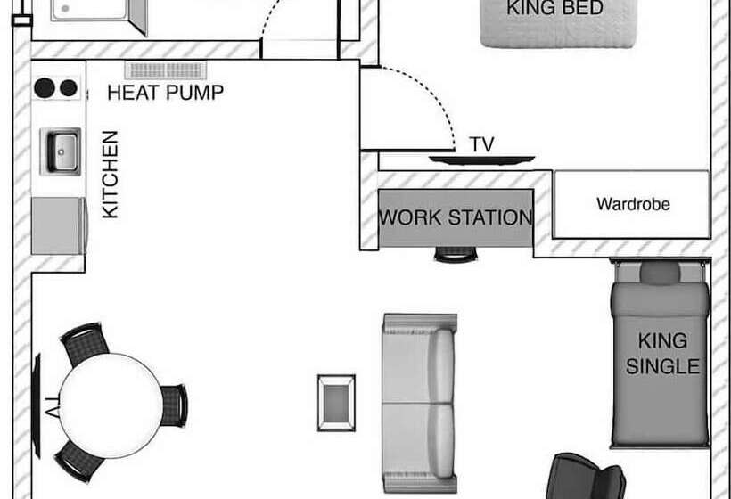 침실 1개 아파트, Coastal Ridge Apartments