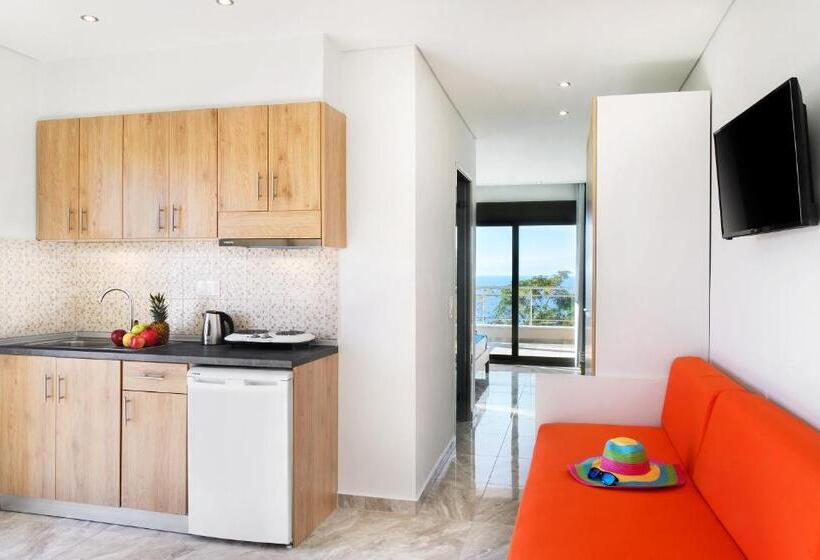 דירת חדר נוף לים, Aphrodite Of Thassos