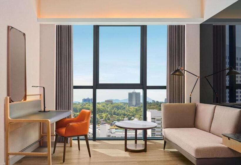 스탠다드 룸 킹사이즈 침대, Sheraton Kuching