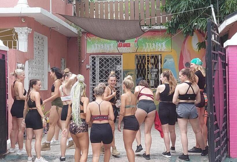 تختخواب در اتاق مشترک, Dancehall Hostel