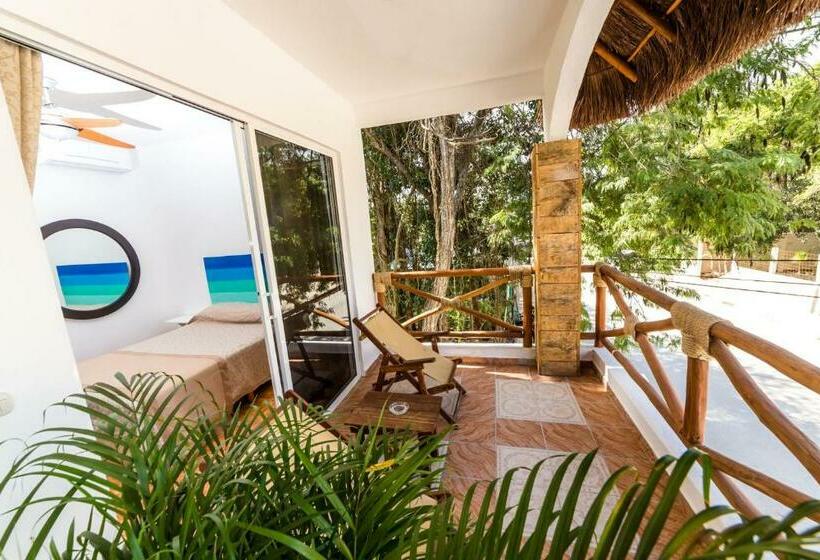 バルコニー付きスタンダードルーム, Nicte Ha Tulum