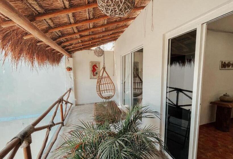 バルコニー付きデラックスルーム, Nicte Ha Tulum