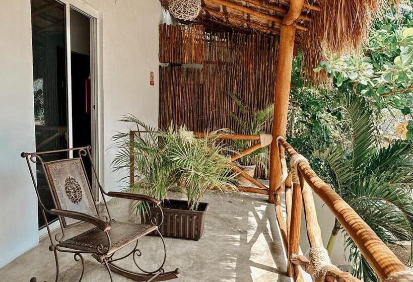 バルコニー付きデラックスルーム, Nicte Ha Tulum