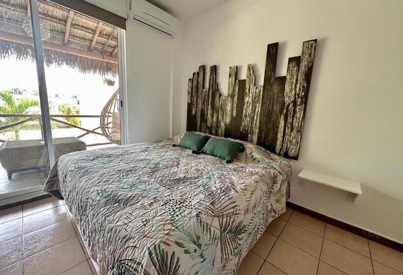バルコニー付きデラックスルーム, Nicte Ha Tulum