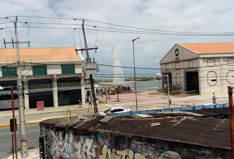 חדר סופריור לשלושה עם נוף לים, Mangue Oranje Hostel