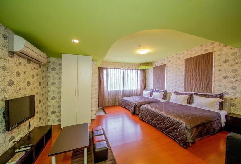 اتاق استاندارد چهار تخته, Songfeng Xiuxian Homestay