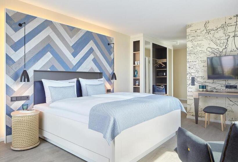 اتاق لوکس با بالکن, Küstenperle Strandhotel & Spa